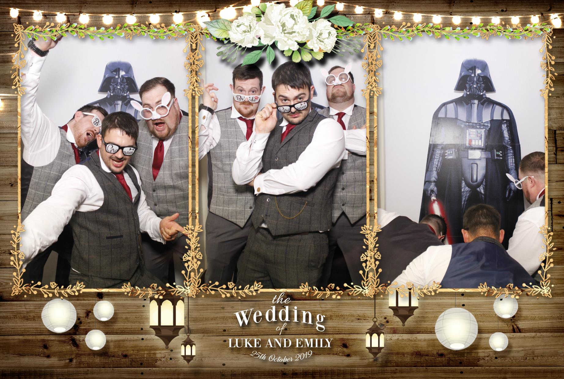 Luke & Emily's Wedding | View more photos from the event at gallery.myphotoboothexperience.co.uk/u/MyPhotoBoothExperienceLtd/Luke-Emilys-Wedding
